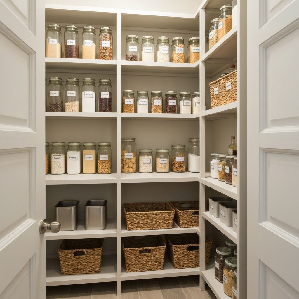 Dispensa organizzata